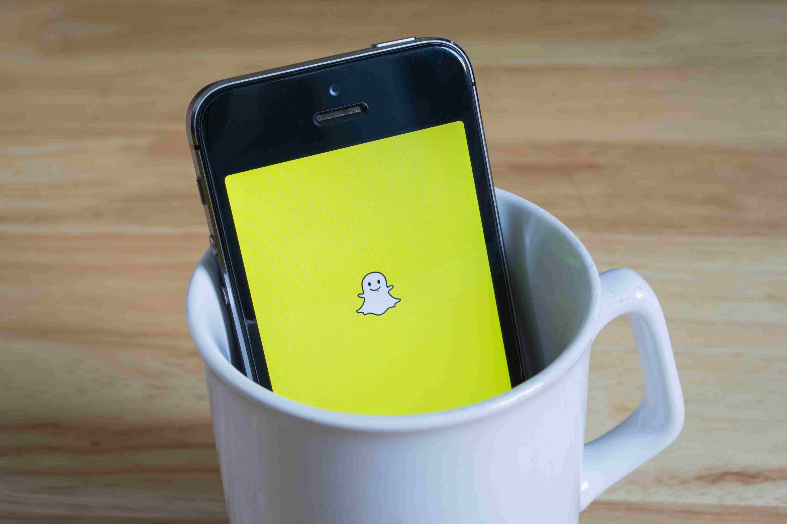 Snapchat in a Mug